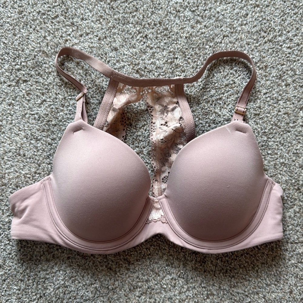 Soma Pale Pink Blush Lace Bra Intimates Sleepwear